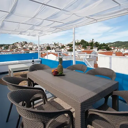 Ferienhaus Capolavoro, Boutique With Unique Rooftop Skiathos-Stadt